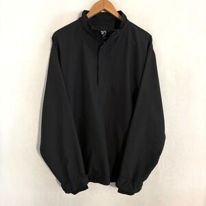 Zero Restriction Windbreaker Pullover Jacket Mens XL 1/4 Zip Golf Preppy